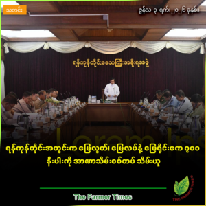 ရန်ကုန်တိုင်းအတွင်းက မြေလွတ်၊ မြေလပ်နဲ့ မြေရိုင်းဧက ၇၀၀ နီးပါးကို အာဏာသိမ်းစစ်တပ် သိမ်းယူ